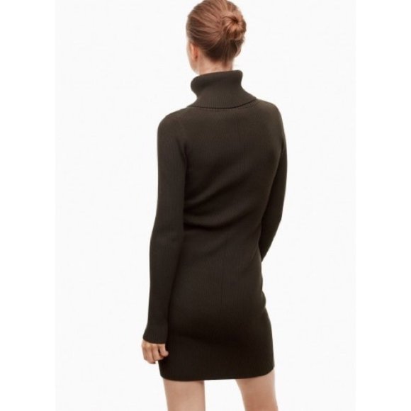 Babaton Stefanik Ribbed Turtleneck Dress - Picture 5 of 14